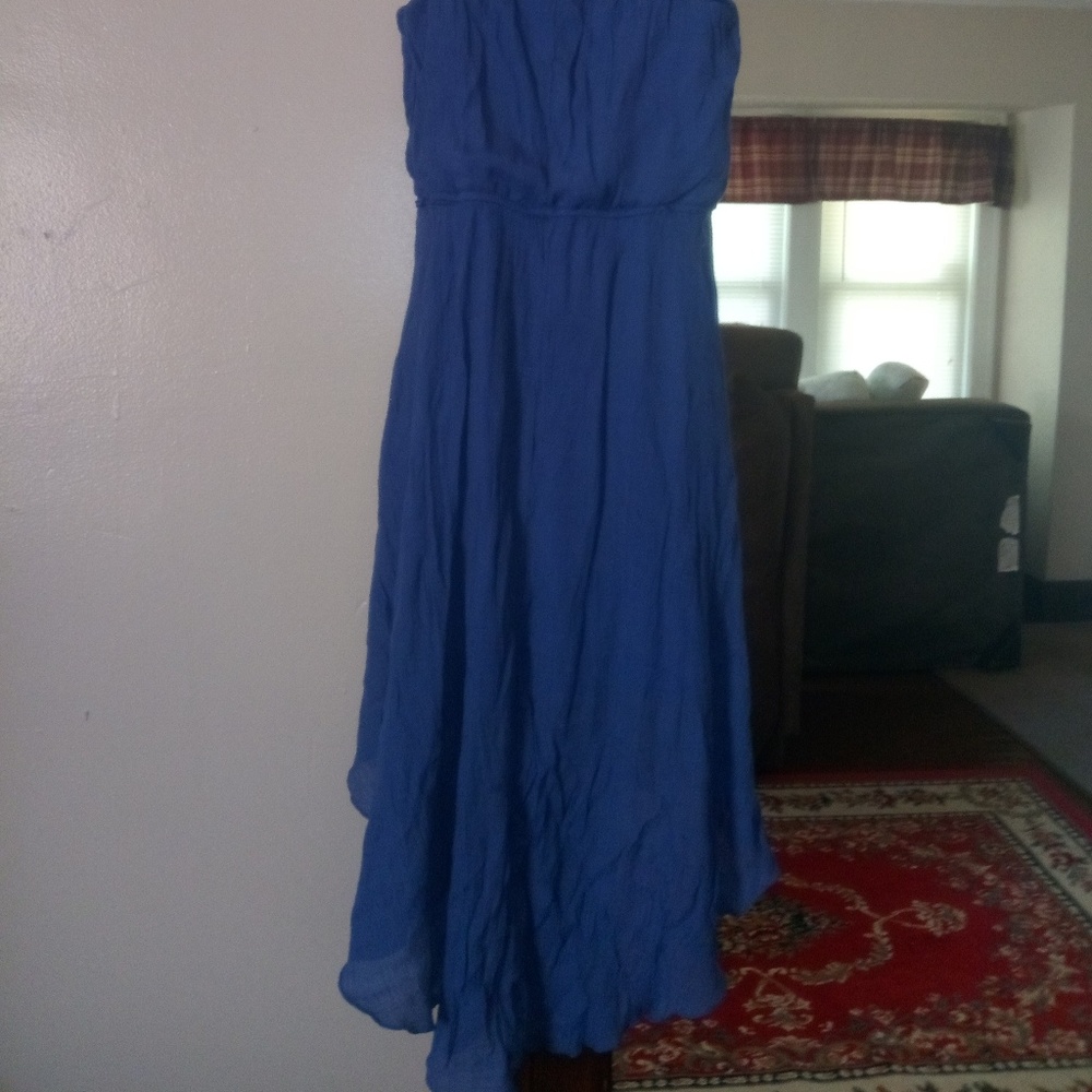 Blue dress